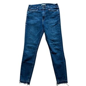 Good American Women's Skinny Jeans - Dark Blue